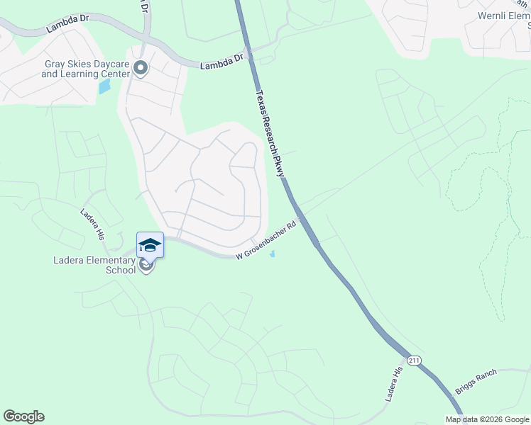 map of restaurants, bars, coffee shops, grocery stores, and more near 2742 Sueno Point in San Antonio