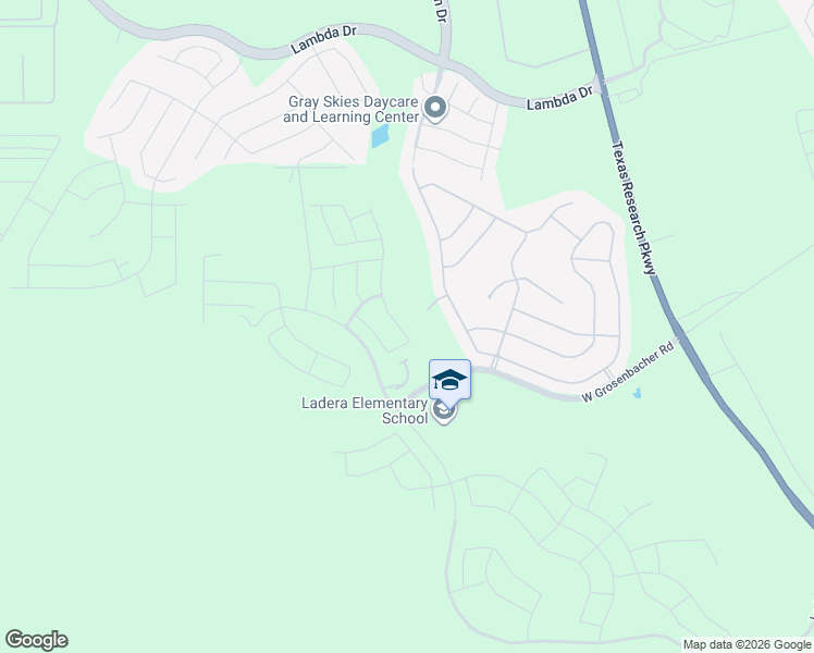 map of restaurants, bars, coffee shops, grocery stores, and more near 2752 Barkey Springs in San Antonio