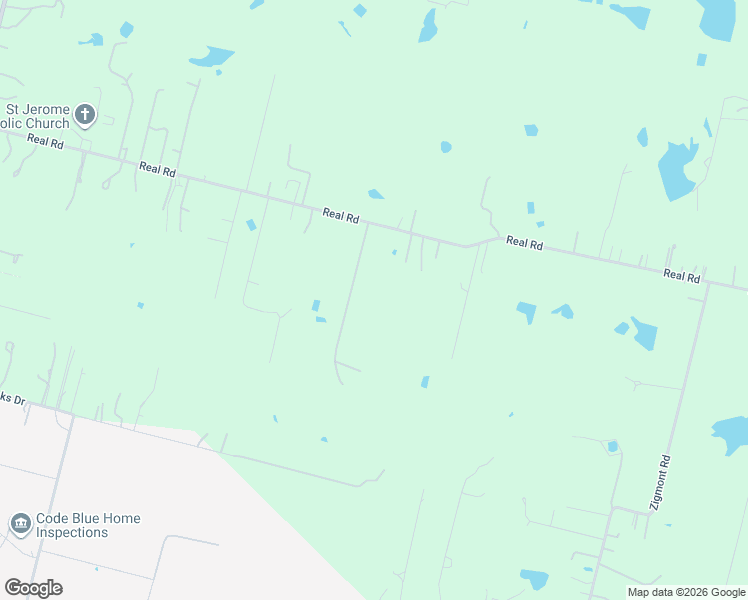 map of restaurants, bars, coffee shops, grocery stores, and more near 8540 Real Road in San Antonio