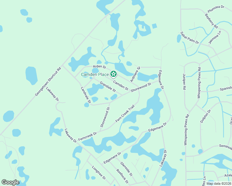 map of restaurants, bars, coffee shops, grocery stores, and more near 129 Grandale Street in Georgetown