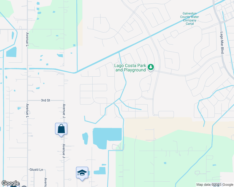 map of restaurants, bars, coffee shops, grocery stores, and more near Avenue East 1/2 in Santa Fe