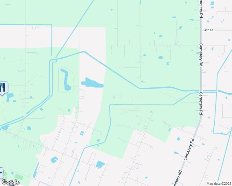 map of restaurants, bars, coffee shops, grocery stores, and more near 15120 Primrose Lane in Santa Fe