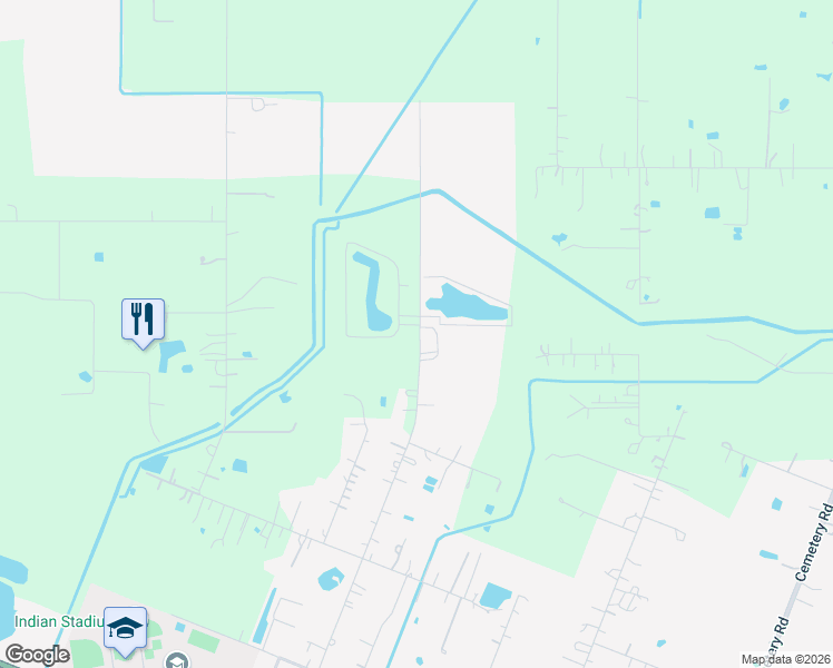 map of restaurants, bars, coffee shops, grocery stores, and more near 2369 Tower Road in Santa Fe