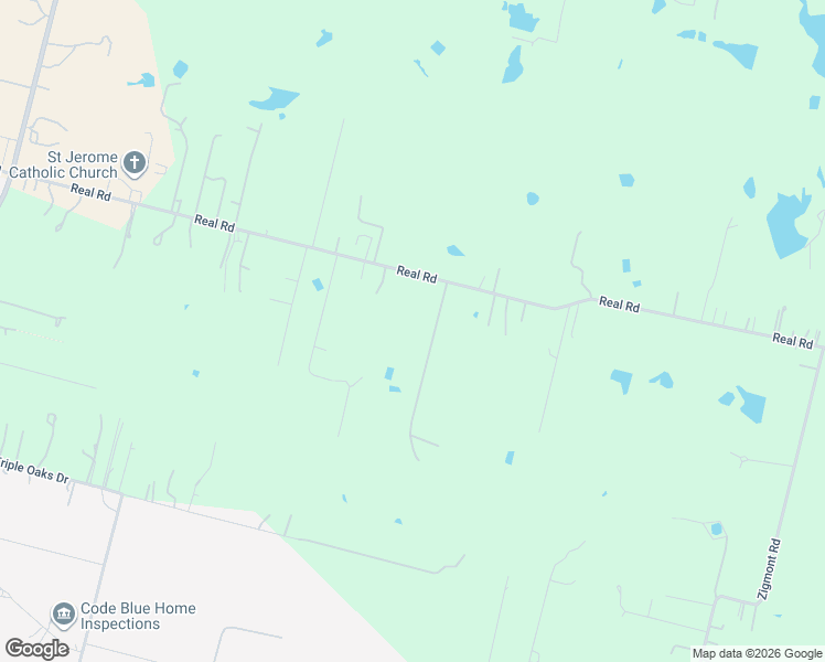 map of restaurants, bars, coffee shops, grocery stores, and more near 8530 Real Road in San Antonio