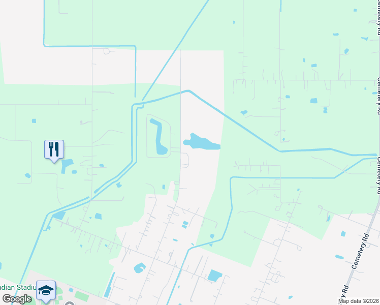 map of restaurants, bars, coffee shops, grocery stores, and more near 3119 Tower Road in Santa Fe