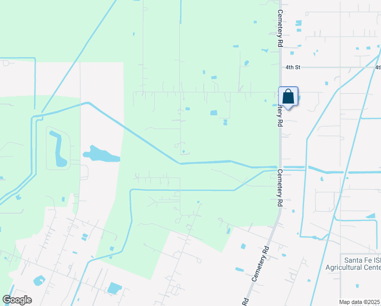 map of restaurants, bars, coffee shops, grocery stores, and more near 2201 Courtney Street in Santa Fe