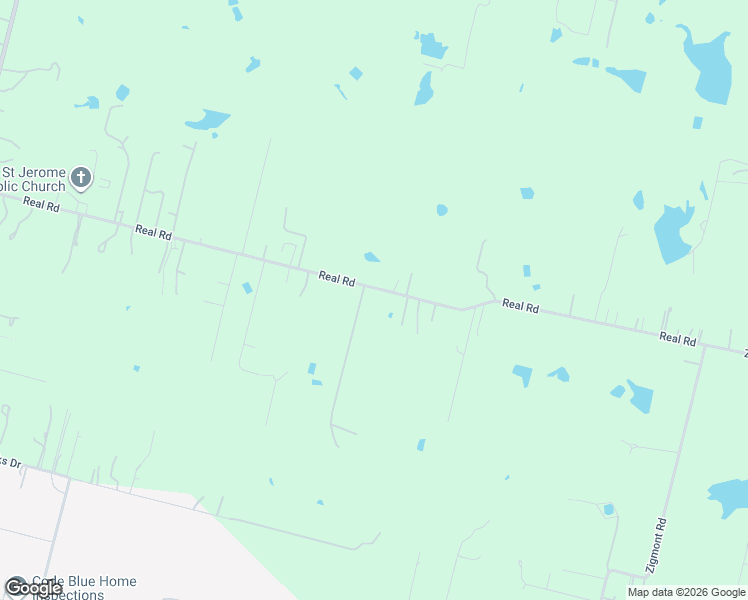 map of restaurants, bars, coffee shops, grocery stores, and more near 8520 Real Road in San Antonio