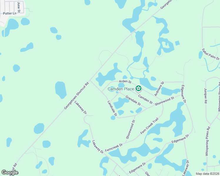 map of restaurants, bars, coffee shops, grocery stores, and more near 111 Arden Street in Georgetown