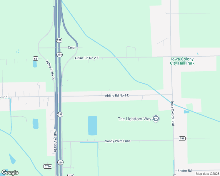 map of restaurants, bars, coffee shops, grocery stores, and more near 3515 County Road 62 in Rosharon
