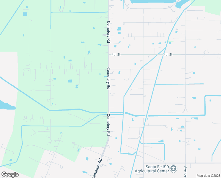map of restaurants, bars, coffee shops, grocery stores, and more near 2109 Cemetery Road in Santa Fe