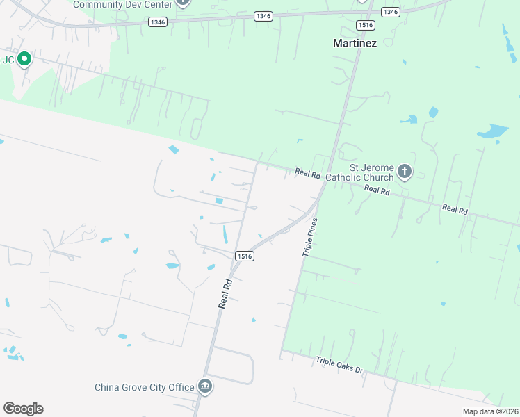 map of restaurants, bars, coffee shops, grocery stores, and more near 7450 Real Road in San Antonio