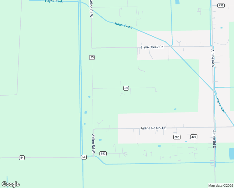 map of restaurants, bars, coffee shops, grocery stores, and more near 1368 County Road 63 in Rosharon
