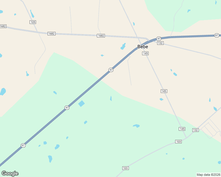 map of restaurants, bars, coffee shops, grocery stores, and more near 8993 Texas 97 in Gonzales