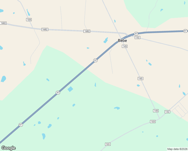 map of restaurants, bars, coffee shops, grocery stores, and more near 8993 Texas 97 in Gonzales