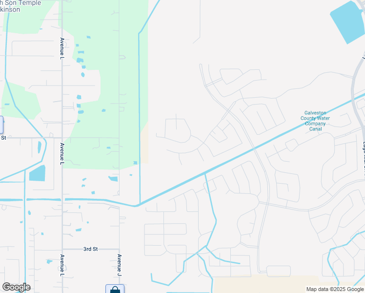 map of restaurants, bars, coffee shops, grocery stores, and more near 2315 Avenue J in Santa Fe