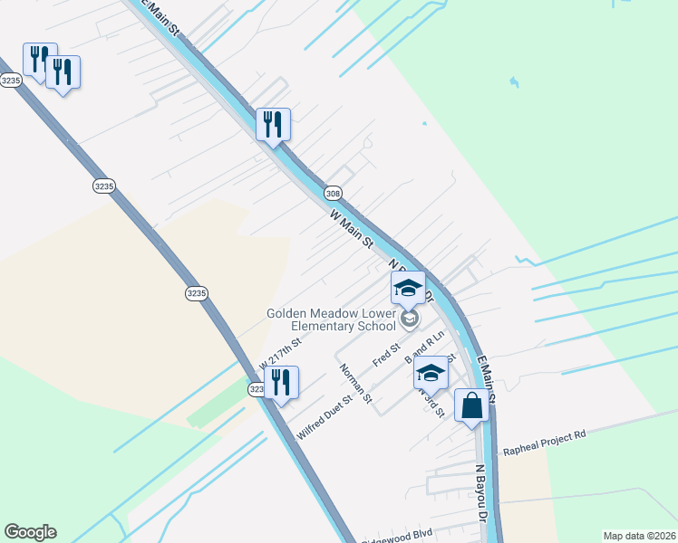 map of restaurants, bars, coffee shops, grocery stores, and more near 100-198 West 216th Street in Galliano