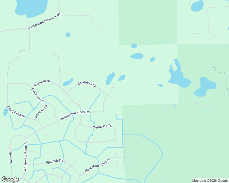 map of restaurants, bars, coffee shops, grocery stores, and more near 202 Mockingbird Court in Georgetown
