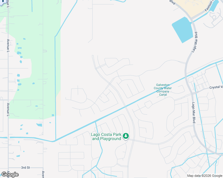 map of restaurants, bars, coffee shops, grocery stores, and more near 5221 Santo Park Road in Dickinson