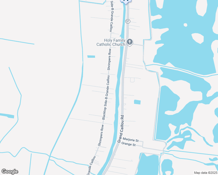 map of restaurants, bars, coffee shops, grocery stores, and more near 6789 Shrimpers Row in Dulac