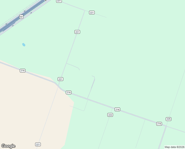 map of restaurants, bars, coffee shops, grocery stores, and more near 1723 County Road 216 in Hungerford