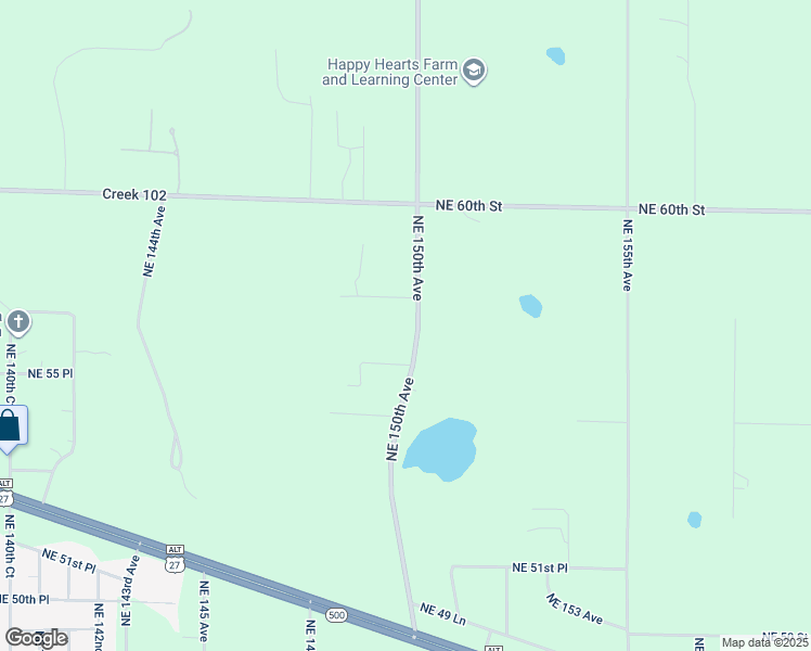 map of restaurants, bars, coffee shops, grocery stores, and more near 5750 Northeast 150th Avenue in Williston