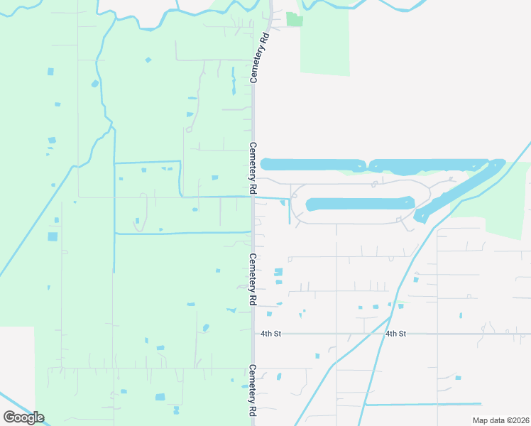 map of restaurants, bars, coffee shops, grocery stores, and more near 1325 Cemetery Road in Santa Fe