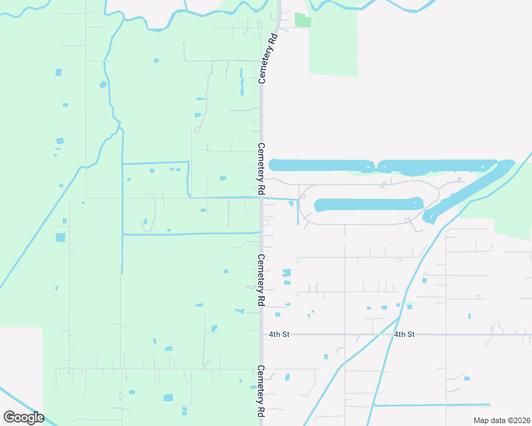 map of restaurants, bars, coffee shops, grocery stores, and more near 1325 Cemetery Road in Santa Fe