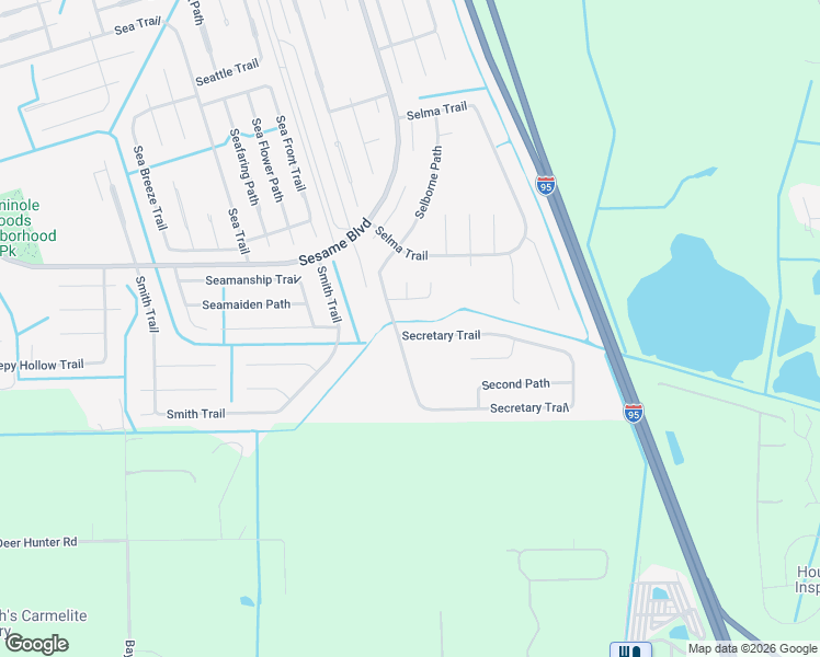 map of restaurants, bars, coffee shops, grocery stores, and more near 170 Secretary Trail in Palm Coast