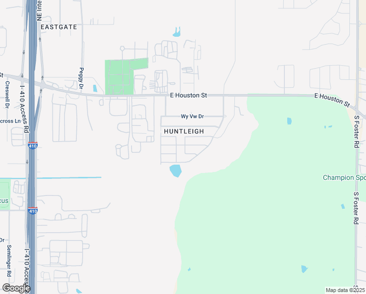 map of restaurants, bars, coffee shops, grocery stores, and more near 719 Saints Haven in San Antonio