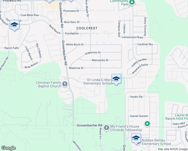 map of restaurants, bars, coffee shops, grocery stores, and more near 12025 Pearl Jubilee in San Antonio