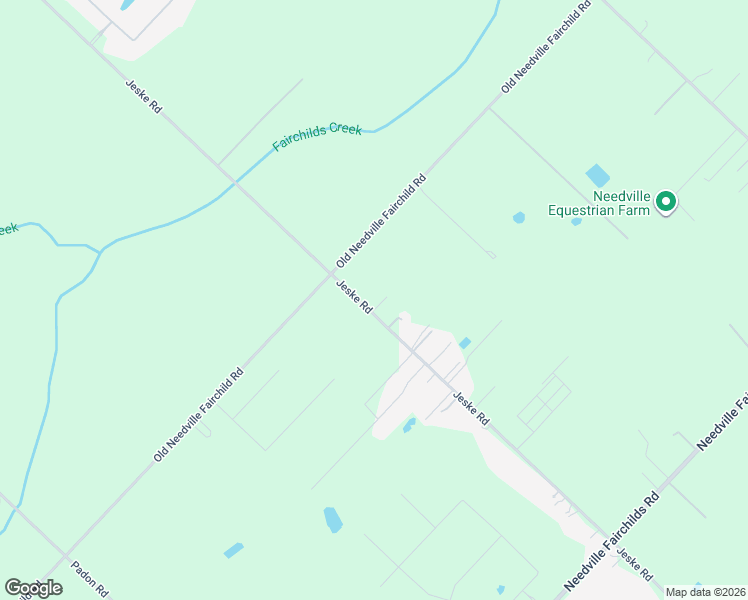 map of restaurants, bars, coffee shops, grocery stores, and more near 9001-9135 Jeske Road in Needville