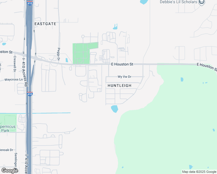 map of restaurants, bars, coffee shops, grocery stores, and more near 5811 Saints View in San Antonio
