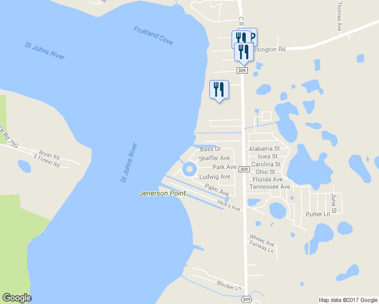 map of restaurants, bars, coffee shops, grocery stores, and more near 130 Hayes Avenue in Crescent City