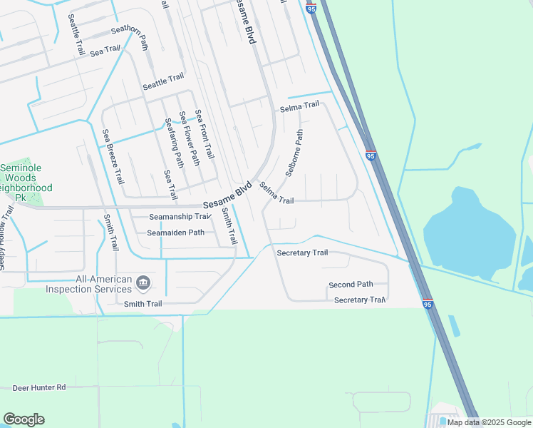 map of restaurants, bars, coffee shops, grocery stores, and more near 3 Seton Court in Palm Coast