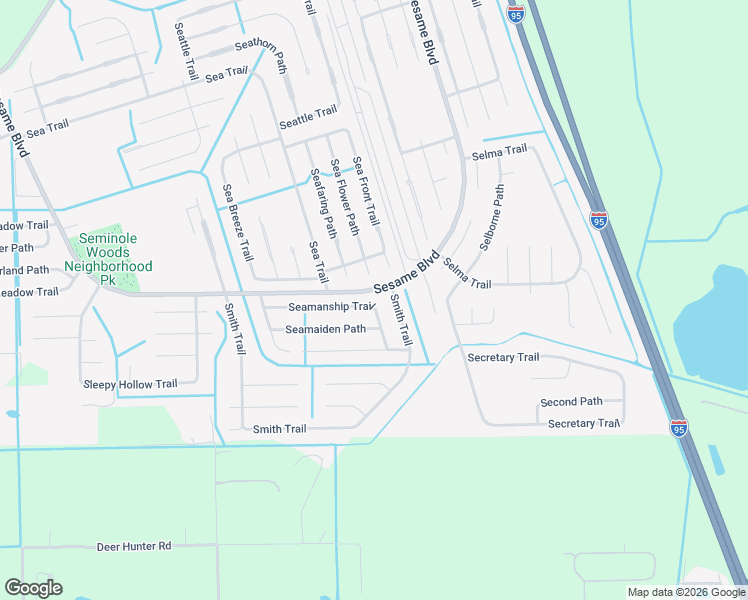 map of restaurants, bars, coffee shops, grocery stores, and more near 28 Seamanship Trail in Palm Coast