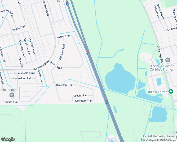 map of restaurants, bars, coffee shops, grocery stores, and more near 17 September Place in Palm Coast