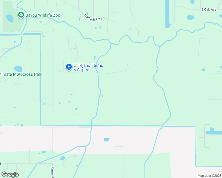 map of restaurants, bars, coffee shops, grocery stores, and more near 1957 Rymal Road in Alvin