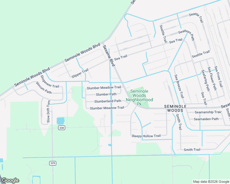 map of restaurants, bars, coffee shops, grocery stores, and more near 5 Slumber Meadow Trail in Palm Coast