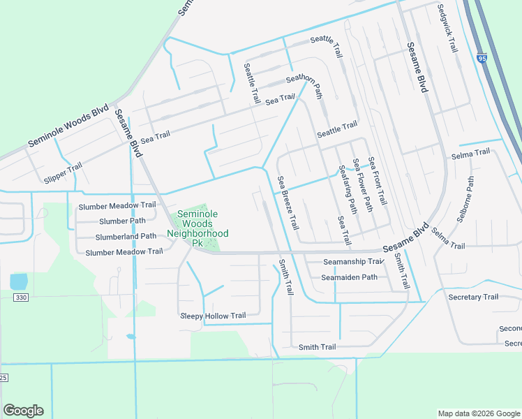 map of restaurants, bars, coffee shops, grocery stores, and more near 19 Seward Trail East in Palm Coast