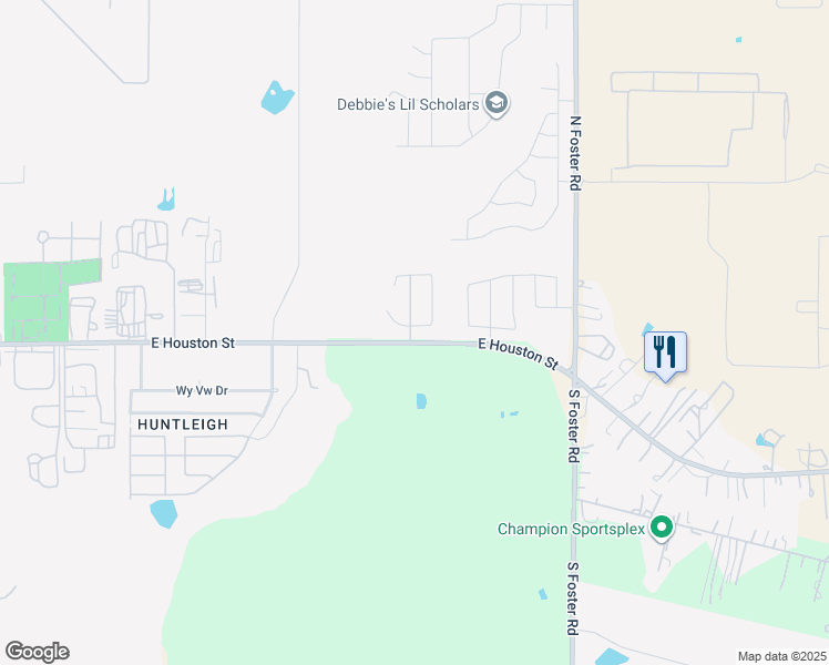 map of restaurants, bars, coffee shops, grocery stores, and more near 6302 Katy Star in San Antonio