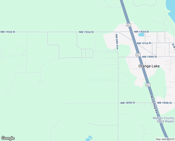 map of restaurants, bars, coffee shops, grocery stores, and more near 6500 Northwest 193rd Street in Micanopy