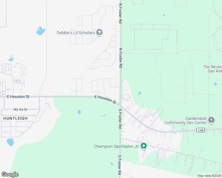 map of restaurants, bars, coffee shops, grocery stores, and more near 126 Samuel Kemper in San Antonio
