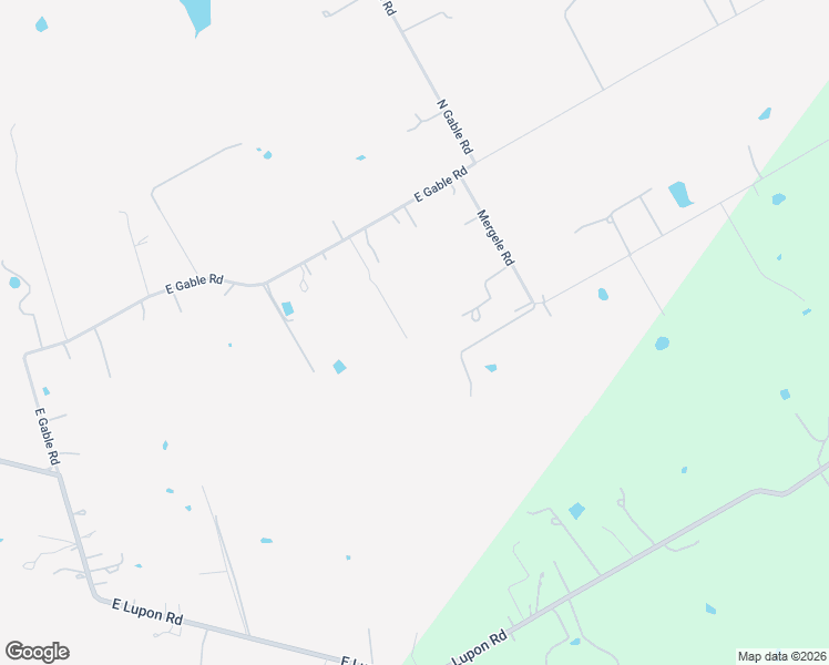 map of restaurants, bars, coffee shops, grocery stores, and more near 16168 East Gable Road in Saint Hedwig