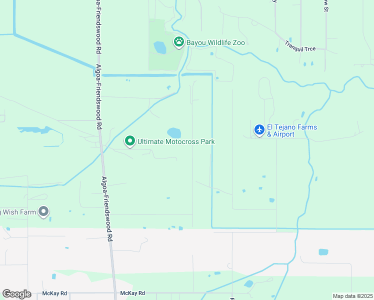 map of restaurants, bars, coffee shops, grocery stores, and more near 1815 Bunyard in Alvin
