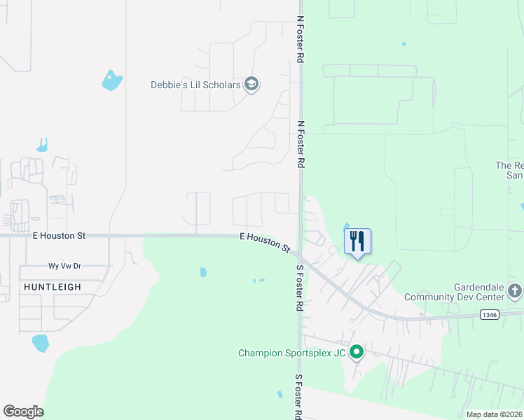 map of restaurants, bars, coffee shops, grocery stores, and more near 126 Samuel Kemper in San Antonio