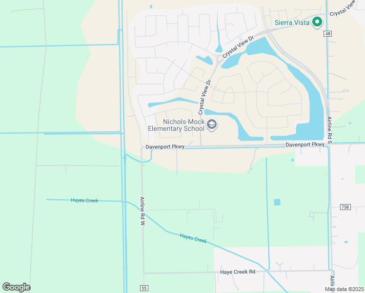 map of restaurants, bars, coffee shops, grocery stores, and more near 1363 Davenport Parkway in Rosharon