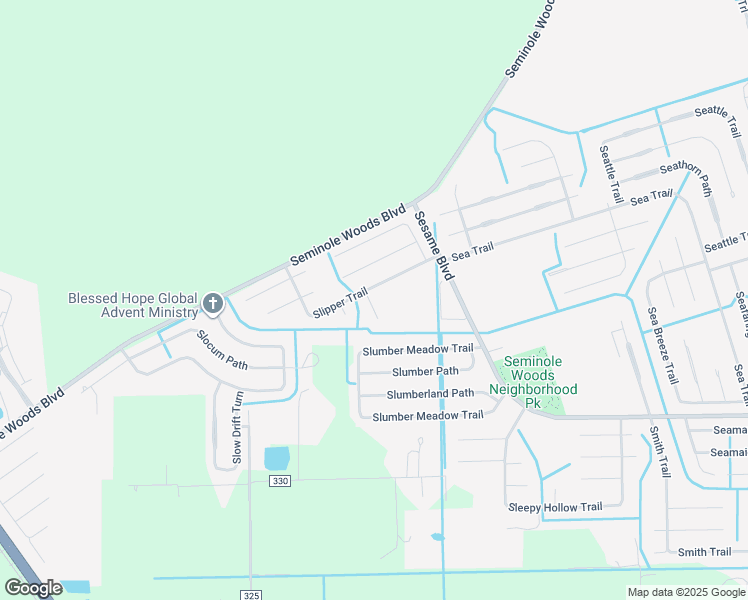 map of restaurants, bars, coffee shops, grocery stores, and more near 3 Slingshot Court in Palm Coast