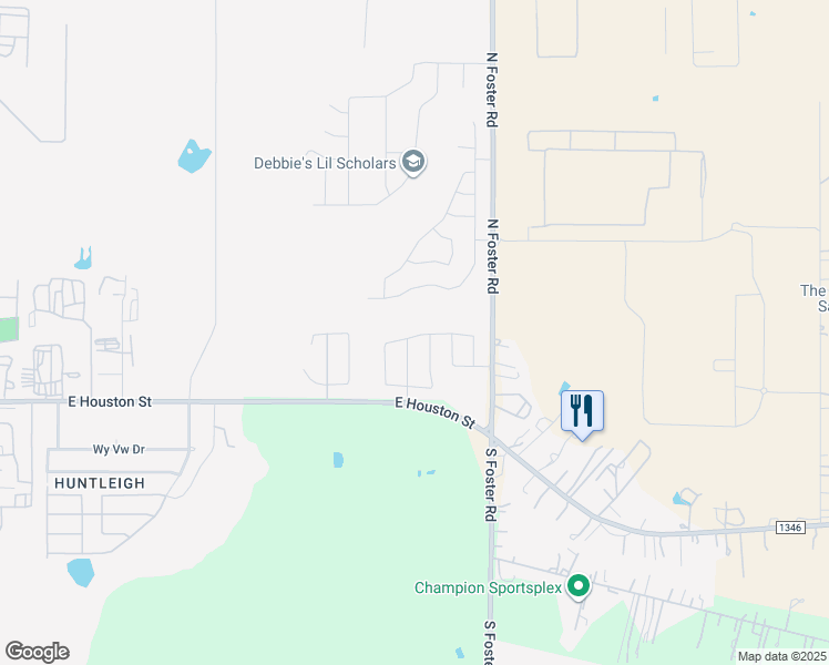 map of restaurants, bars, coffee shops, grocery stores, and more near 6339 Delgado Run in San Antonio