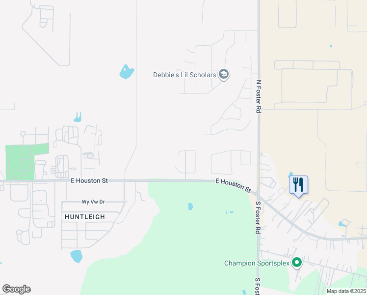 map of restaurants, bars, coffee shops, grocery stores, and more near 6227 Katy Run in San Antonio