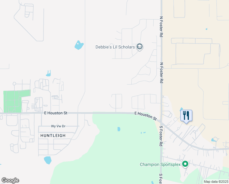 map of restaurants, bars, coffee shops, grocery stores, and more near 6227 Katy Run in San Antonio